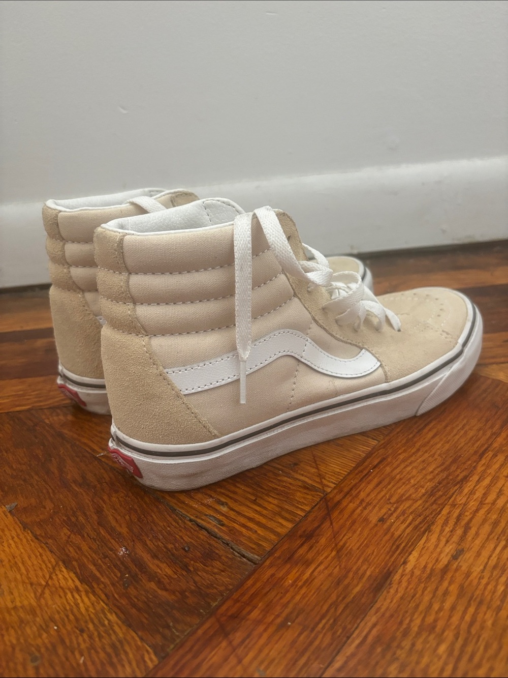 Off white van hightops (cream)